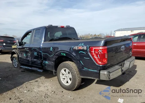 2022 Ford F150 Super Cab из США, поврежденный, VIN 1FTEX1EP1NKF29501
